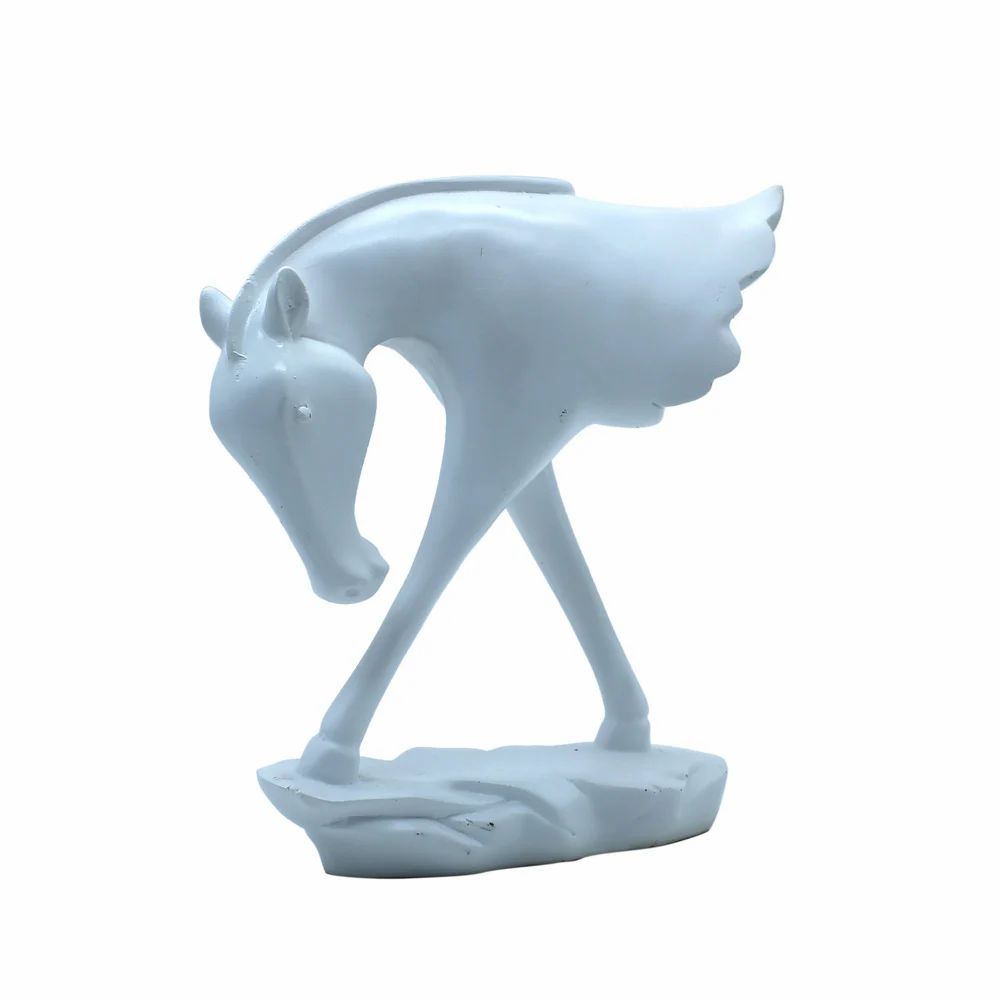 Polyresin Decorative Horse Showpiece For Table Decor