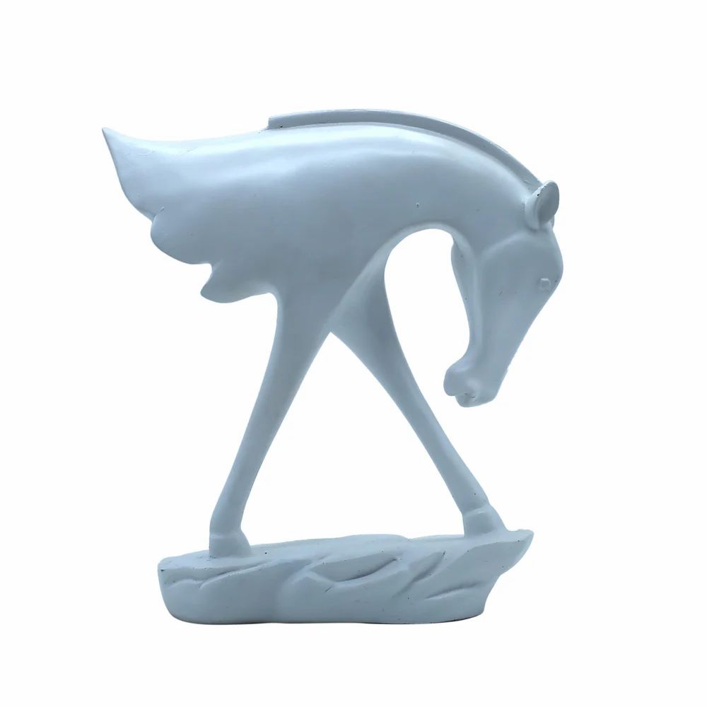 Polyresin Decorative Horse Showpiece For Table Decor
