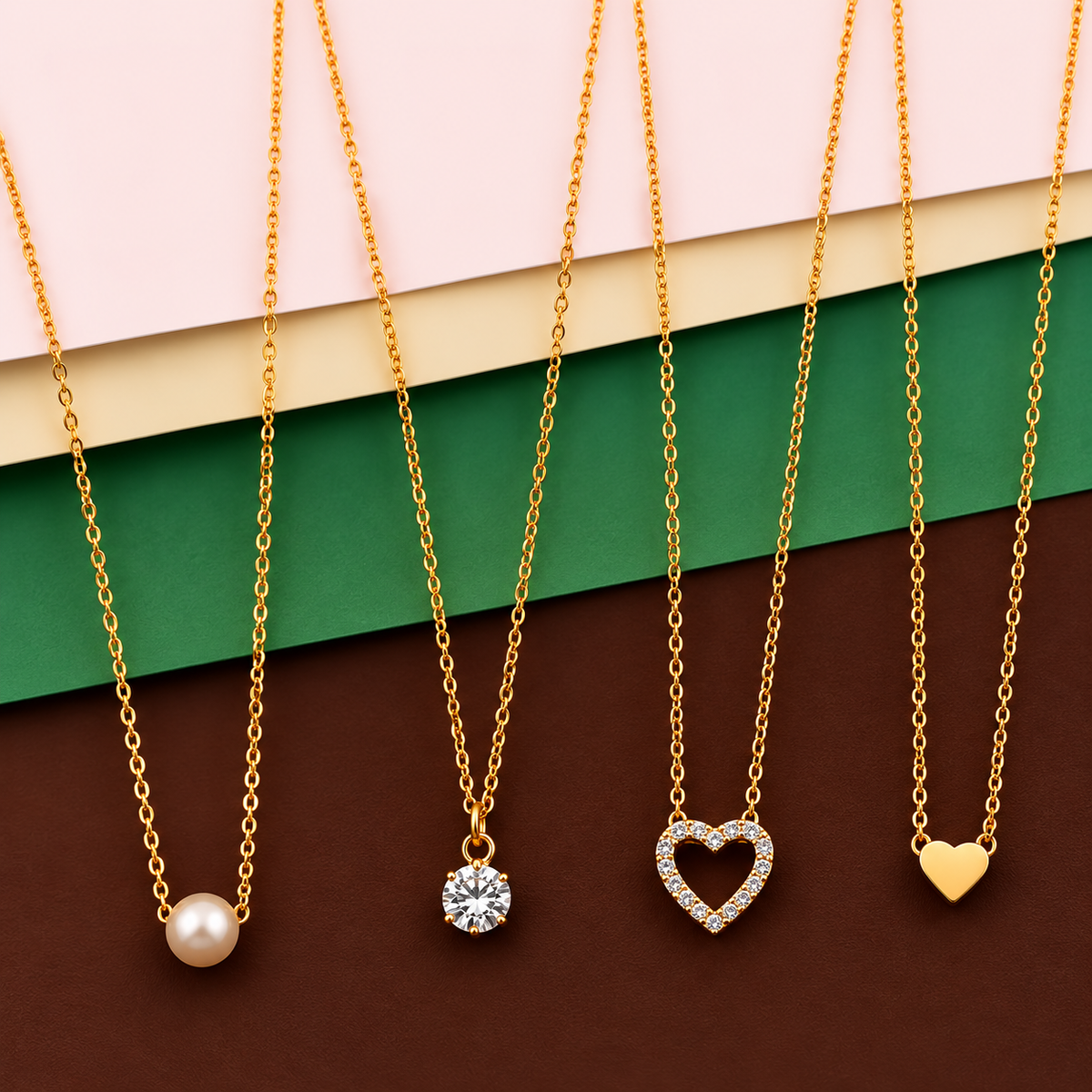 Twinkling Graceful Women Necklaces & Chains