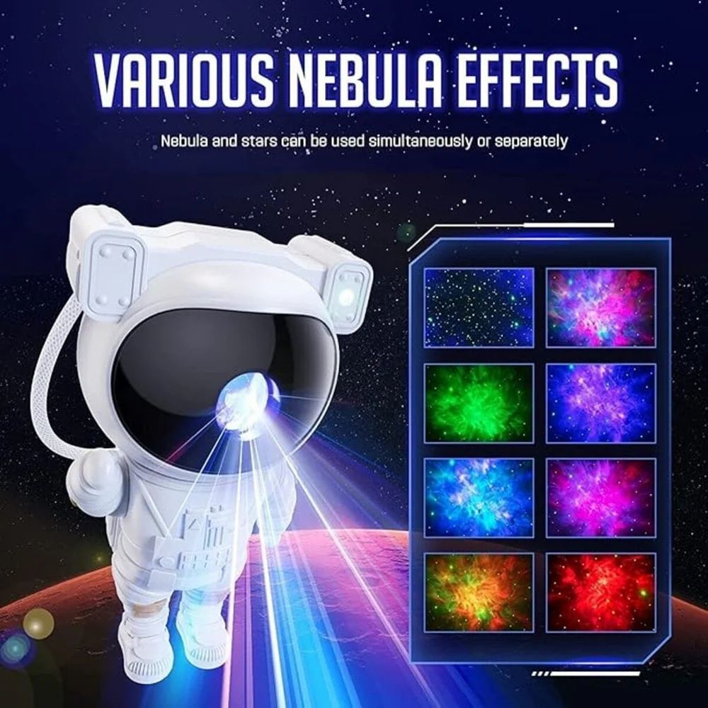 LED Star Projector Astronaut Galaxy Light Projector