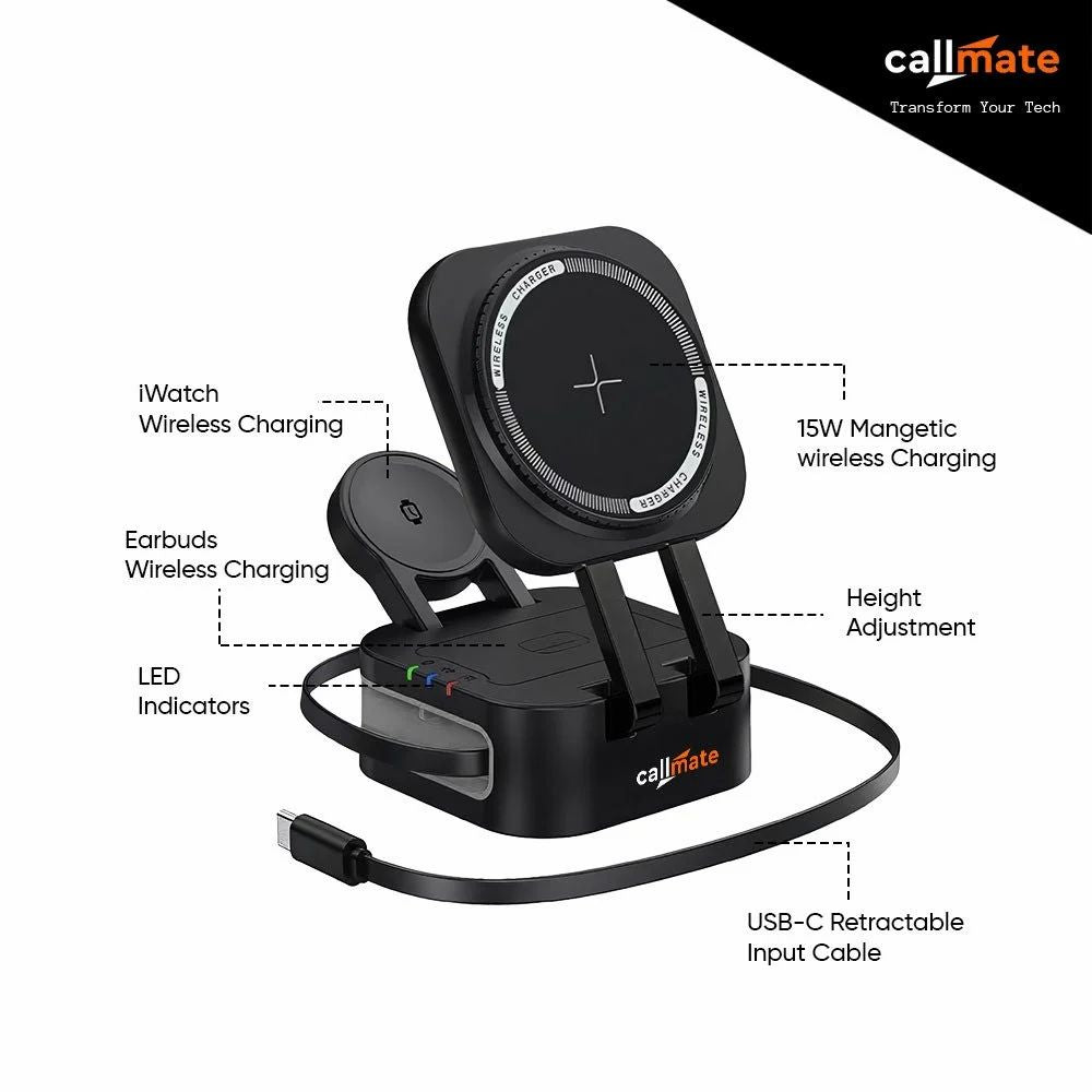 Syncpad: 3 in 1 Wireless Charger (22.5W)